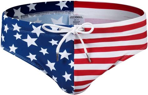 JOCKMIAL Men's Swim Briefs Mens Bikini Swimwear Sexy Swimsuit with ...