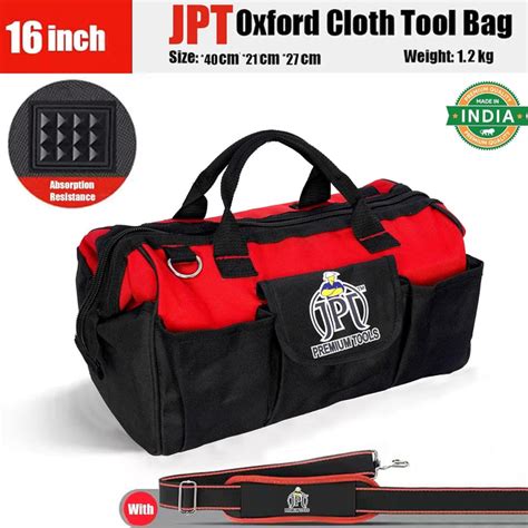 Buy JPT 16-Inch Heavy Duty Waterproof Tool Bag Online