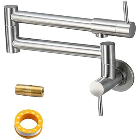 HAMOLER Pot Filler Folding Kitchen Faucet Double Joint Swing India | Ubuy