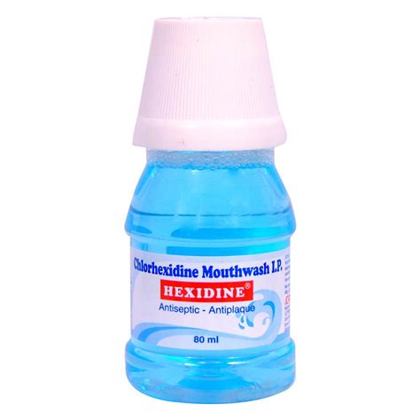 Hexidine Mouth Wash 80mL - Powerful Antiseptic for Oral Health