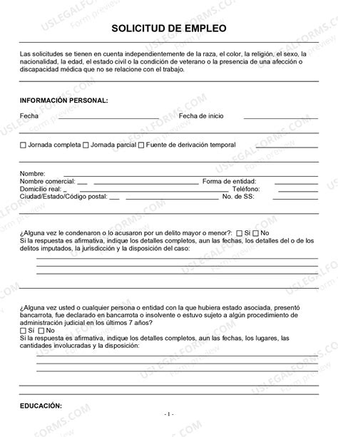 Spanish Application For Employee Withholding Allowance Certificate In ...