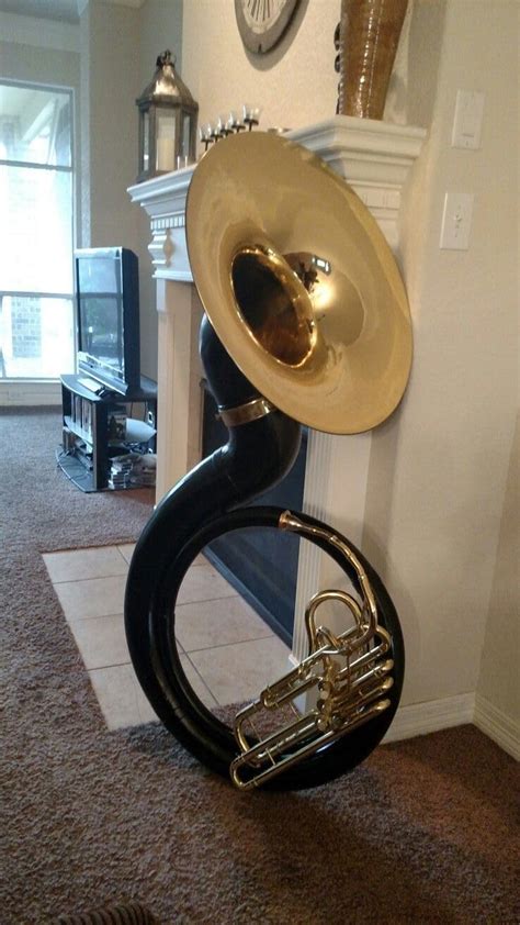 Amazon.com: Brass Sousaphone 3 Valve Big Tuba 25" Musical Instrument ...
