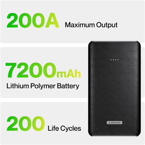Ambrane MotoVolt MotoVolt 30 cm Battery Jumper Starter Price in India ...