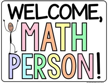 Image result for Welcome Math