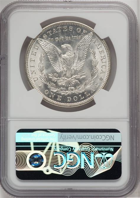 1890 $1 Morgan Dollar NGC MS66 - LCR Coin