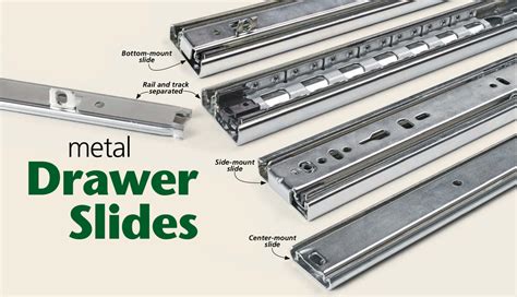 Types Of Metal Drawer Slides at Robert Fabry blog