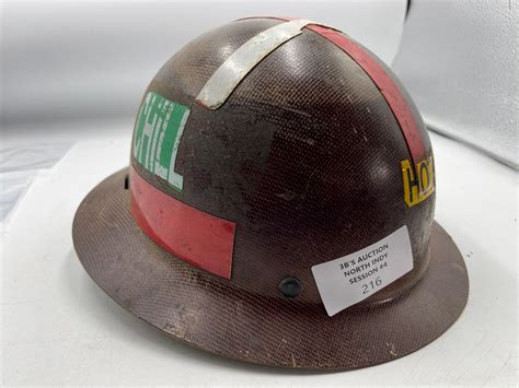 Lot - Carbon fiber hard hat