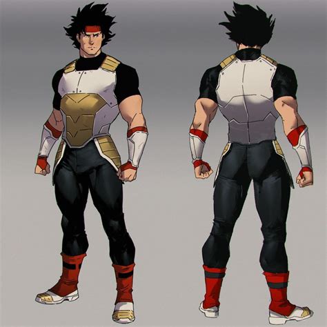 Luis Filipe on Instagram: “Bardock Concept Art for a project I'm ...