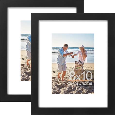 Amazon.com - decorUhome 8x10 Picture Frame, Display Pictures 5x7 with ...