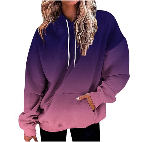 Cilsoka Lightweight Hoodie Women Fall Winter Sweatshirts for Women ...