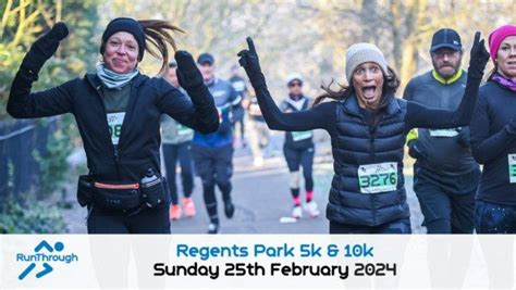 Regents Park 5k & 10k, Regent's Park, London, 25 February 2024 | AllEvents