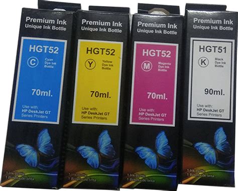 WE TECH Refill Ink Compatible for GT51 /GT52 / GT5810 / GT5820 / GT5811 ...