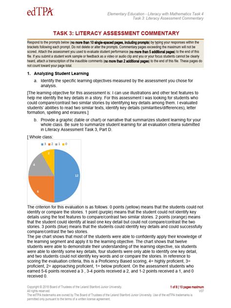 Image result for Example of edTPA Commentary Task 2