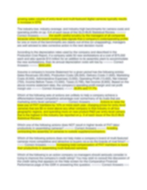 SOLUTION: Glo bus quiz 1 latest 2023 2024 actual exam with the 100 ...