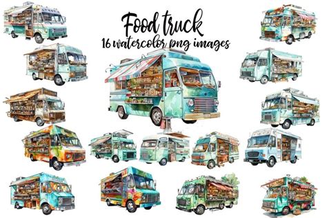 Food truck clipart (2698045)
