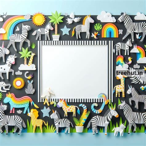 Zebra Bulletin Board Ideas and Classroom Activities, Africa Unit
