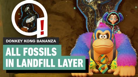 Donkey Kong Bananza - Every Forbidden Layer Fossil Location