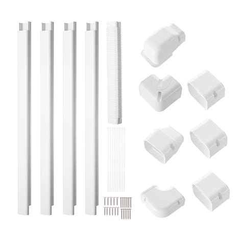 3" W Line Set Cover Kit For Mini Split Central Air Conditioner ...