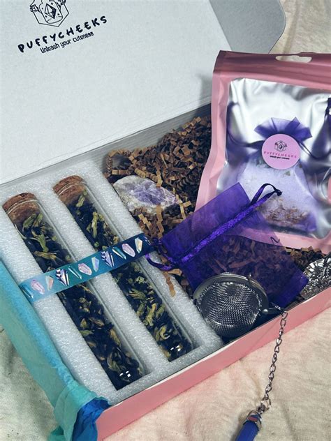 Buy Blue Butterfly Pea Tea Box Set / Witch Spells / Ritual Spells ...
