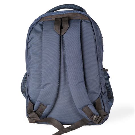 Classic Blue Laptop Backpack– Bigsmall.in