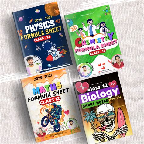 Class 12 Handwritten Notes & Formula Sheet CBSE 2026-27 – NCERT Kaksha