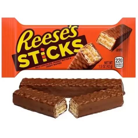 REESE’S Sticks – Crispy Wafers with Chocolate and Peanut Butter
