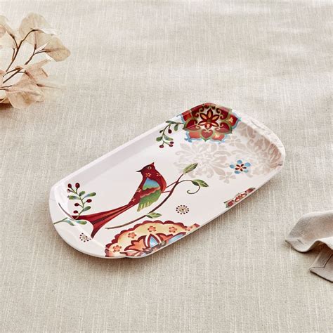 Buy Nesto Vogue Melamine Printed Serving Tray - 46x19.5cm from Home ...
