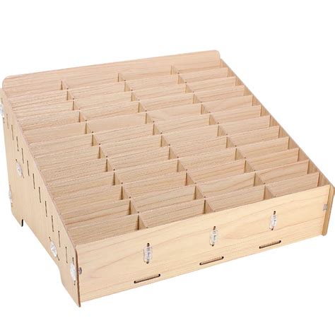 TINTON LIFE Wooden Cell Phones Storage Box for School Classroom Office ...