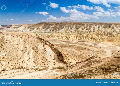 Large Crater, Negev desert stock image. Image of beautiful - 64913651