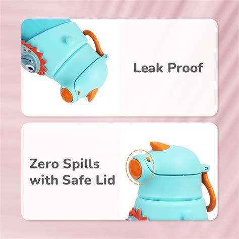 R for Rabbit Steebo Zoobie Stainless Steel Sipper Feeding Bottle for Kids