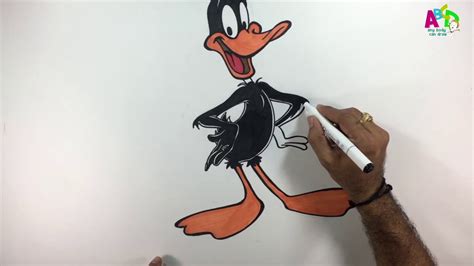 How To Draw Daffy Duck Step By Step