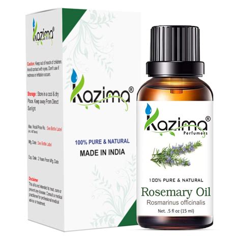 Buy KAZIMA Rosemary, Peppermint & Lavender Oils Trio Online – 15ml Each ...