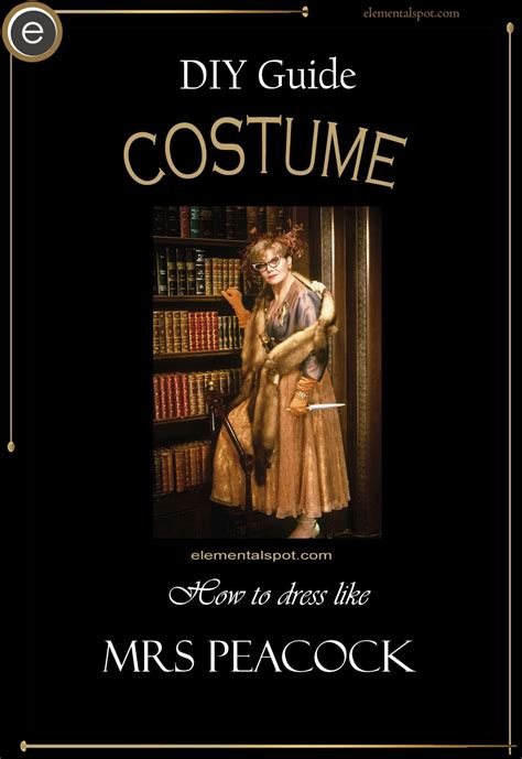 Dress Up Like Mrs. Peacock from Clue - Elemental Spot