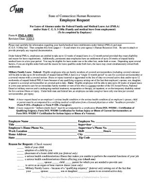 FMLA HR1 Form - Nwcc - Fill and Sign Printable Template Online