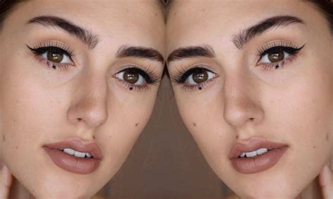dot under eye makeup meaning