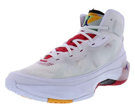 Jordan Air XXXVII Mens Shoes Size 14, Color: White/Red - Walmart.com
