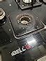 iBELL 590GH Gas Hob 4 Burner, Toughened Glass Top, with Auto Ignition ...