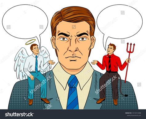 Angel And Devil On Shoulder Anime