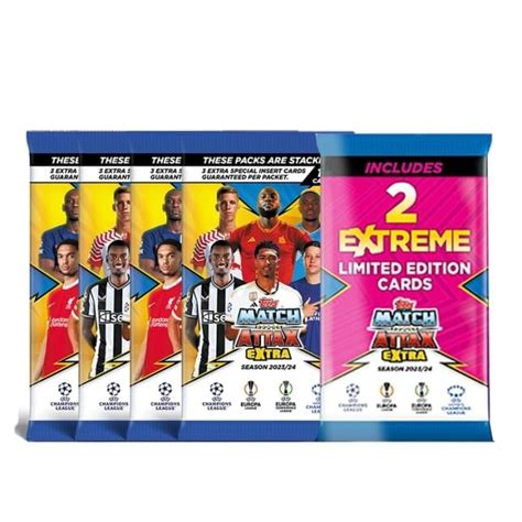 Topps UCL & WUCL Match Attax Extra 2024 Trading and Collectible Card ...
