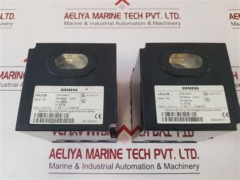 Siemens Lal2.25 Burner Program Controller Series:02 – Aeliya Marine Tech