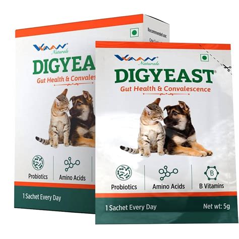 Vvaan Digyeast Pouch For Dogs Cats for Digestive care | Supertails