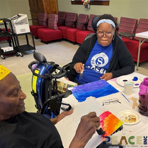 Our AmeriCorps Seniors FGP recently held a Master-PEACEs painting party ...