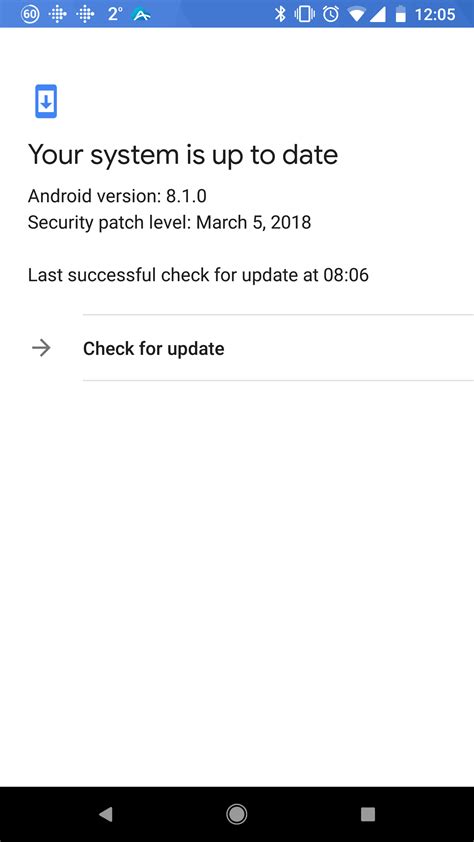 Image result for Android Check for Updates