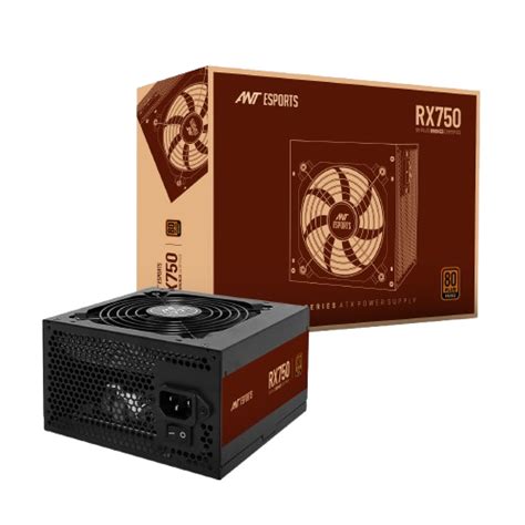 ANT ESPORTS RX750 80 PLUS BRONZE POWER SUPPLY– Vishal Peripherals