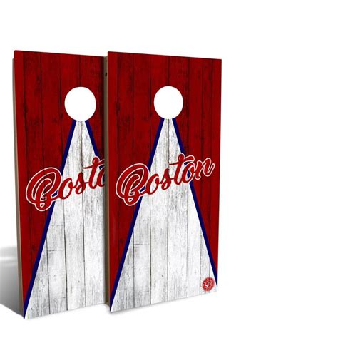IPG Global Marketing Boston Triangle Baseball Cornhole Board Set ...
