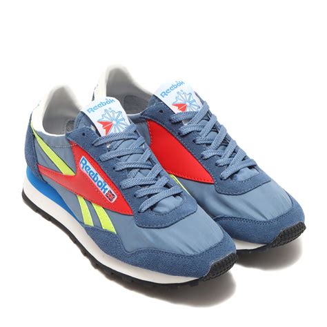 Reebok AZTEC II BLUE SLEAT/NONE/ACID YELLOW 21FW-I（リーボック アズテック 2-ブルー ...