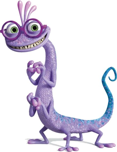 Monsters Inc Purple Lizard With Glasses High-Quality, Playful Style ...