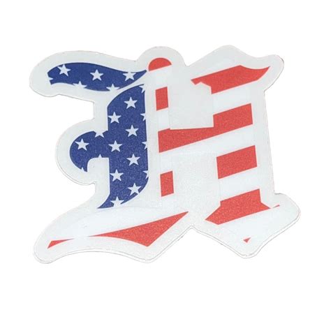 Old English H Sticker – Bandwagon Sports