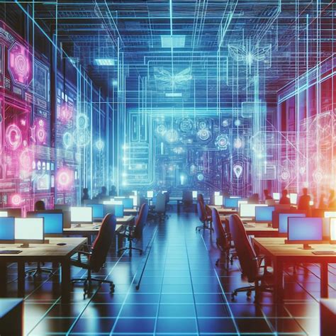 Large Data Screen in the Computer Room 的图像结果