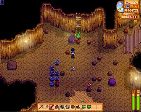 Whew, the infinity gavel + napalm ring is so satisfying : r/StardewValley